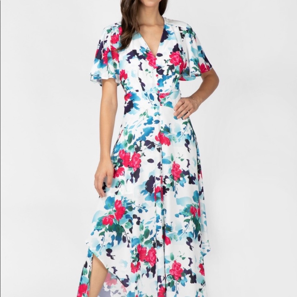 NWOT Adelyn Rae floral maxi